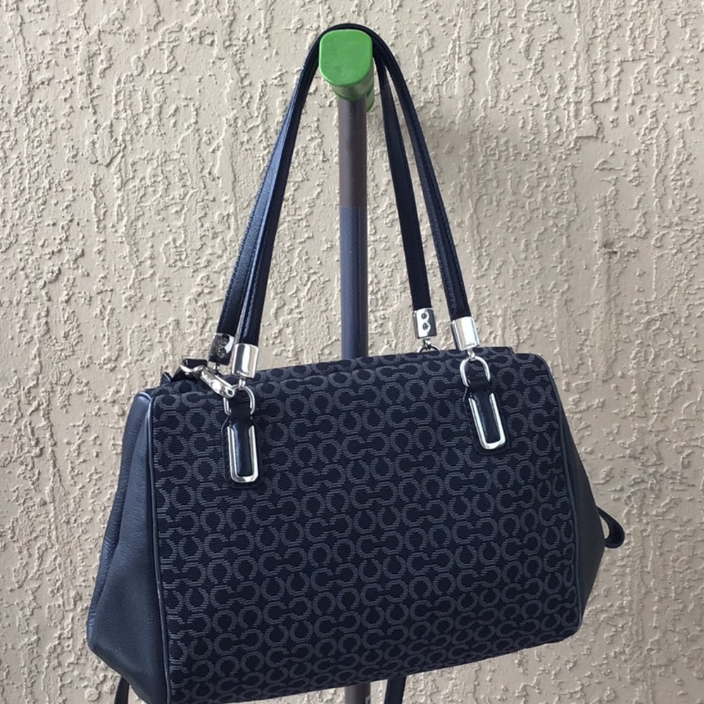 Coach Navy and Black Shoulder Bag - Picture 4 of 11